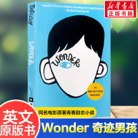 [正版图书]Wonder 奇迹男孩 英文版原版小说 电影原著 全英语进口外文书籍儿童青少年读物 Wonder R J P