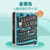 [正版图书]英文原版 Treasure Island 金银岛 英文版海盗小说 儿童经典文学小说 英语课外阅读 暑假书单