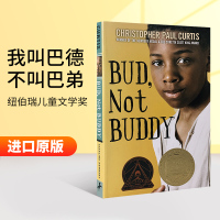 [正版图书]我叫巴德不叫巴弟 Bud Not Buddy 英文原版小说 纽伯瑞儿童文学奖 巴德 不是巴迪 全英文版小说儿