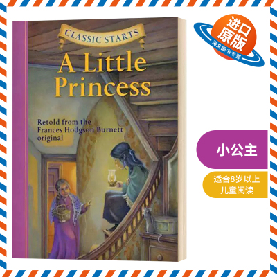 [正版图书]开始读经典 小公主 英文原版 精装小说 Classic Starts A Little Princess 儿