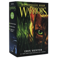 [正版图书]Warriors Box Set Volumes 1 to 3 英文原版 猫武士一部曲1-3盒装 英文版儿童