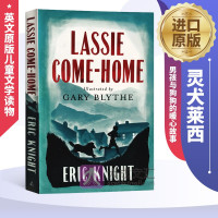 [正版图书]Lassie Come-Home 英文原版儿童文学读物 灵犬莱西 英文版奥斯卡电影原著小说书 男孩与狗狗的暖