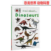 [正版图书]Mad About Dinosaurs 恐龙世界 英文原版 小飘虫读本 PENGUIN Ladybird M