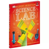 [正版图书]大课题 科学实验室 英文原版 Science Lab DK STEM 科学实验 少儿科普 知识百科 英文版原
