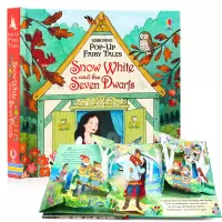 [正版图书]Usborne出品 Pop-Up立体书白雪公主童话故事英文原版绘本3D视觉立体书 早教启蒙翻翻洞洞书科普读物