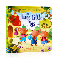 [正版图书]Usborne 三只小猪绘本 英文原版绘本 The Three Little Pigs世界经典童话故事精装纸