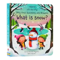 [正版图书]什么是雪 英文原版 Usborne Questions And Answers What Is Snow 科