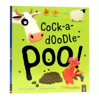 [正版图书]Cock a doodle poo 英文原版 便便大作战 暖房子心成长系列绘本 英文版儿童英语启蒙绘本 早教