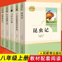 [正版图书]八年级上册应读课外书全套红星照耀中国昆虫记寂静的春天飞向太空港初二初中语文教材配套阅读世界经典文学史人民教育