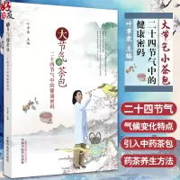 [正版图书]大节气 小茶包 二十四节气中的健康密码 叶聿隶 中医科普读物 中医五行脏腑功能 常见病例药茶养生 中国中医药