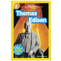 [正版图书]英文原版绘本National Geographic Kids Level2:Thomas Edison 国家