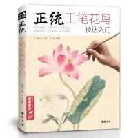 [正版图书]经典全集 正统工笔花鸟技法入门基础教程书籍中国工笔画稿白描勾线牡丹上色涂色宋画临摹册初自学者名家手绘教材 杨
