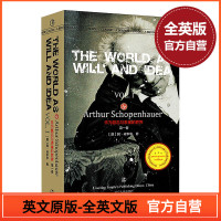 [正版图书]The World As Will And Idea 作为意志与表象的世界第一卷 阿叔本华 口袋书 无删减