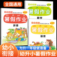 [正版图书]幼小衔接教材全套学前班暑假作业大班幼儿园幼升小衔接练习册全套一日每日一练学前测试卷拼音数学幼升小一年级幼小衔