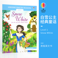 [正版图书]Usborne 原版英文 English Readers Level 1 Snow White 白雪公主童话