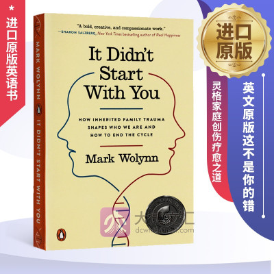 [正版图书]It Didn't Start with You 英文原版这不是你的错 海灵格家庭创伤疗愈之道 鹦鹉螺图书奖