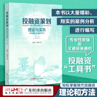 [正版图书]投融资策划:理论与实务(第二版)投融资相关专业知识理论和方法 通俗易通的投融资工具书籍 广东经济出版社