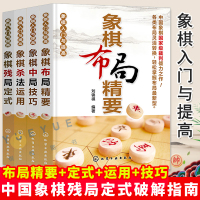 [正版图书]全4册 象棋布局精要+定式+运用+技巧 象棋书籍象棋入门与提高象棋残局定式破解指南中国象棋棋谱书中国象棋大全