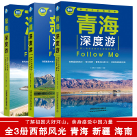 [正版图书]青海新疆海南深度游 手绘示意图 一线实地探访全新旅游攻略旅行书籍旅游书籍自驾游旅游攻略书自助游中国自驾游地图