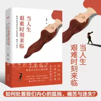 [正版图书]当人生艰难时刻来临 如何处置我们内心的孤独痛苦与迷失 比天才在左疯子在右接地气更实用的心理学作品心理师心灵励