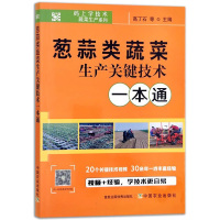 [正版图书]大葱大蒜种植技术 葱蒜类蔬菜生产关键技术一本通蔬菜大棚种植技术大全病虫害诊断与防治农业种植技术大全书籍农作物