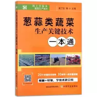 [正版图书]大葱大蒜种植技术 葱蒜类蔬菜生产关键技术一本通蔬菜大棚种植技术大全病虫害诊断与防治农业种植技术大全书籍农作物