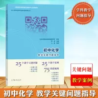 [正版图书]初中化学教学关键问题指导 罗滨编 王磊指导 高等教育出版社 教学案例段微视频 中小学学科教学关键问题指导丛书