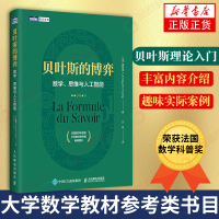 [正版图书]贝叶斯的博弈 数学思维与人工智能 法国数学类科普书 大学数学参考图书 贝叶斯理论入门读物 数学算法机器学习逻