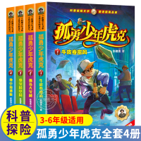 [正版图书]全套4册 孤勇少年虎克 彭绪洛著探险类书籍小说儿童书籍适合8-9-10-12岁看的书女孩男孩的冒险书野外生存