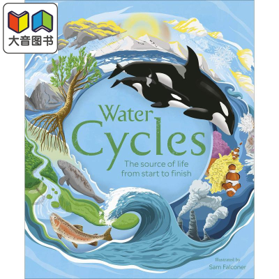 [正版图书]DK Water Cycles 水循环 英文原版 进口图书 儿童绘本 生态绘本 大自然知识科普 百科图画书