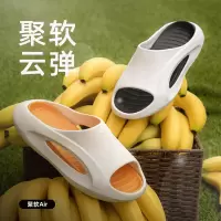 [正版图书]亚束运动外穿机车拖鞋男防滑厚底软底踩屎感篮球潮鞋凉拖鞋男夏天