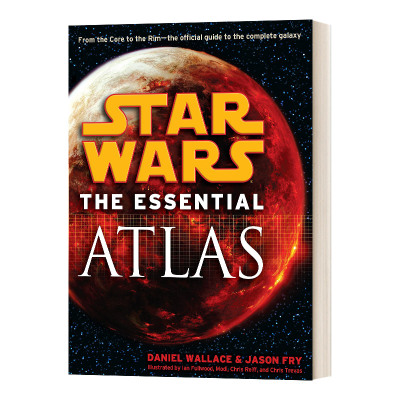 [正版图书]The Essential Atlas Star Wars 基本地图集 星球大战 英文原版科幻小说 进口英语