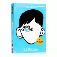 [正版图书]wonder 奇迹男孩男生英文版原版 wonders 英语版 英文原版小说R.J. Palacio Corg