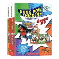 [正版图书]学乐大树系列宫保鸡丁 Kung Pow Chicken 1-5册合售 英文原版儿童桥梁章节书 Scholas