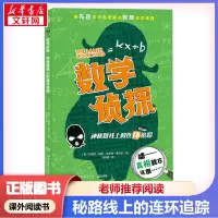 [正版图书]数学侦探 神秘路线上的连环追踪 数学思维解决侦探问题训练逻辑思维能力小学生一二年级课外读物数学启蒙数学思维训