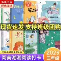 [正版图书]阅美湖湘笔墨书香经典阅读三年级稻花香里的迷藏绿珍珠书青蛙节雷锋穿绿裙子的金鱼面包狼的故事火车来了请开门湖南少