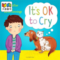 [正版图书]It s OK to Cry 小情绪 哭出来没关系 低幼亲子情绪管理 情商启蒙 儿童绘本 精装 英文原版 进