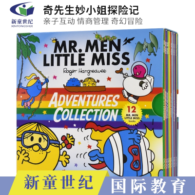 [正版图书]英文原版绘本 Mr Men Little Miss Adventure Collection 奇先生妙小姐探