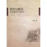 诺森陌生化翻译:a study on Xu Zhimo's verse translation陈琳著
