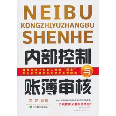 诺森内部控制与账簿审核李荔编著9787514101515经济科学出版社