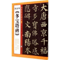 诺森颜真卿《多宝塔碑》张鹏涛 主编9787511701中央编译出版社