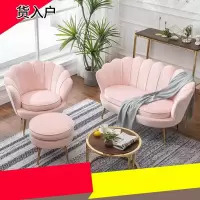 轻奢沙发北欧服装店沙发现代简约沙发客厅阳台卧室小户型网红沙发