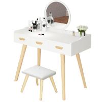 梳妆台卧室现代简约收纳柜化妆桌少女网红化妆台小户型迷你化妆柜