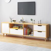 欧式电视柜茶几组合 现代简约小户型实木腿电视机柜简易客厅地柜