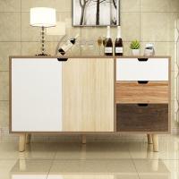 餐边柜现代简约柜子储物柜收纳置物柜经济型北欧厨房橱柜客厅边柜