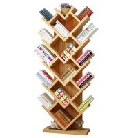 树形书架简易落地置物架简约客厅卧室宿舍省空间创意学生儿童书架