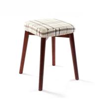 创意小凳子实木餐凳方凳布艺梳妆凳化妆凳实木板凳家用凳