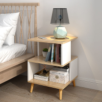床头柜简易收纳柜北欧简约现代经济型床边小柜子置物架卧室储物柜