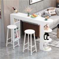 吧台桌家用小户型高脚桌子靠墙家庭吧台隔断阳台靠窗现代吧台桌子