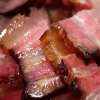 腊肉湖南特产烟熏湘西五花老熏肉腊肠 麻辣香肠400g